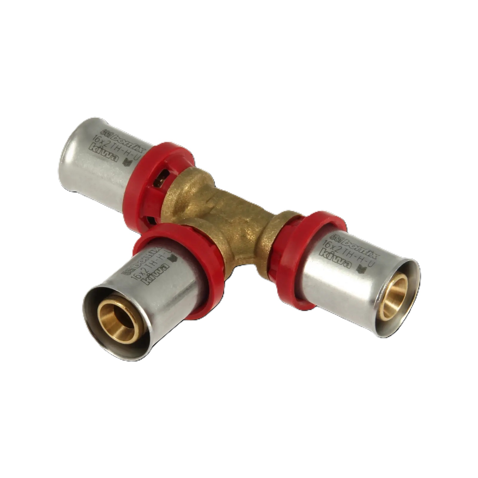 Bonfix 2000505 T&eacute; alu-press 16 x 16 x 16 mm