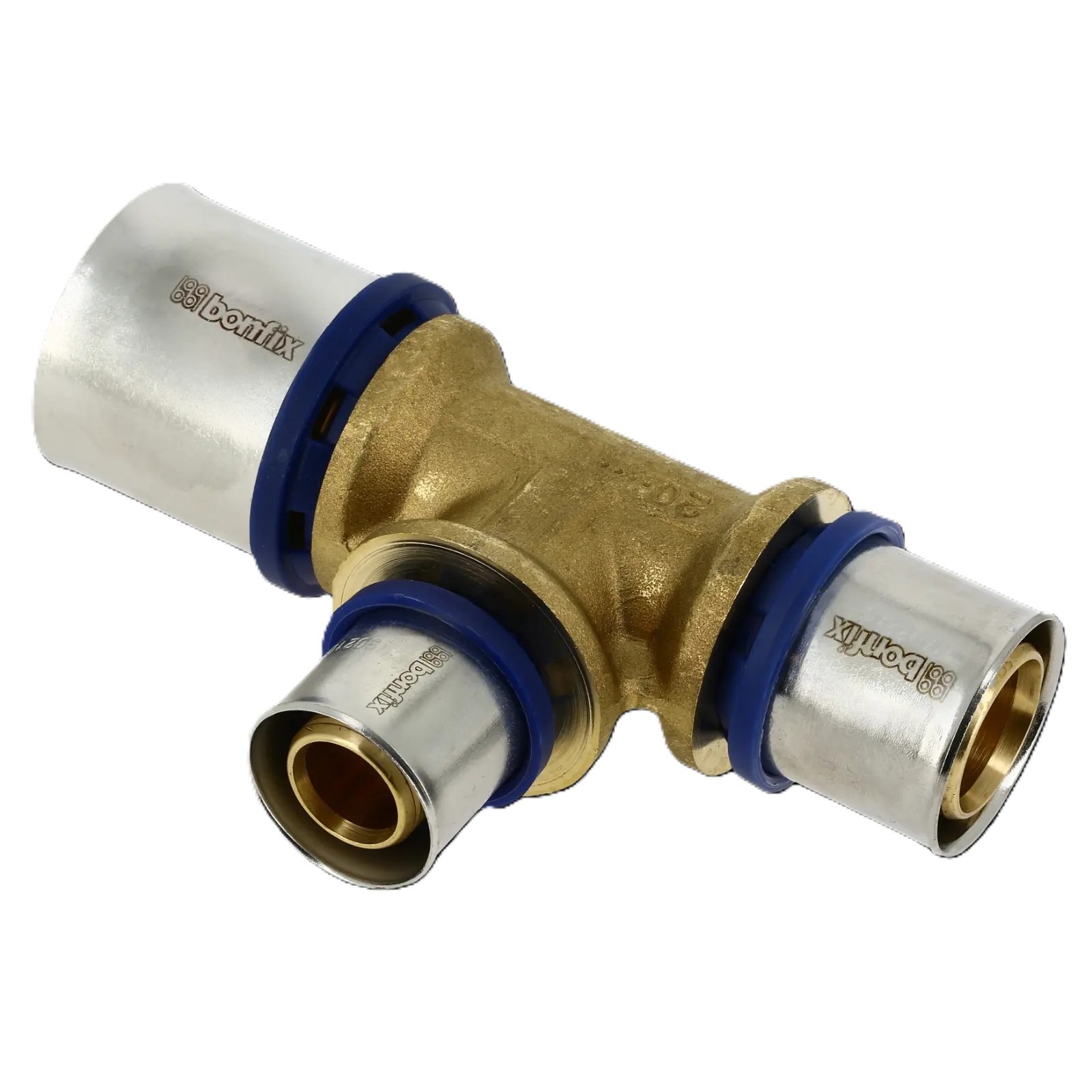 Bonfix 2000891 Réducteur de pression en alu pièce en T 40 x 26 x 32 mm