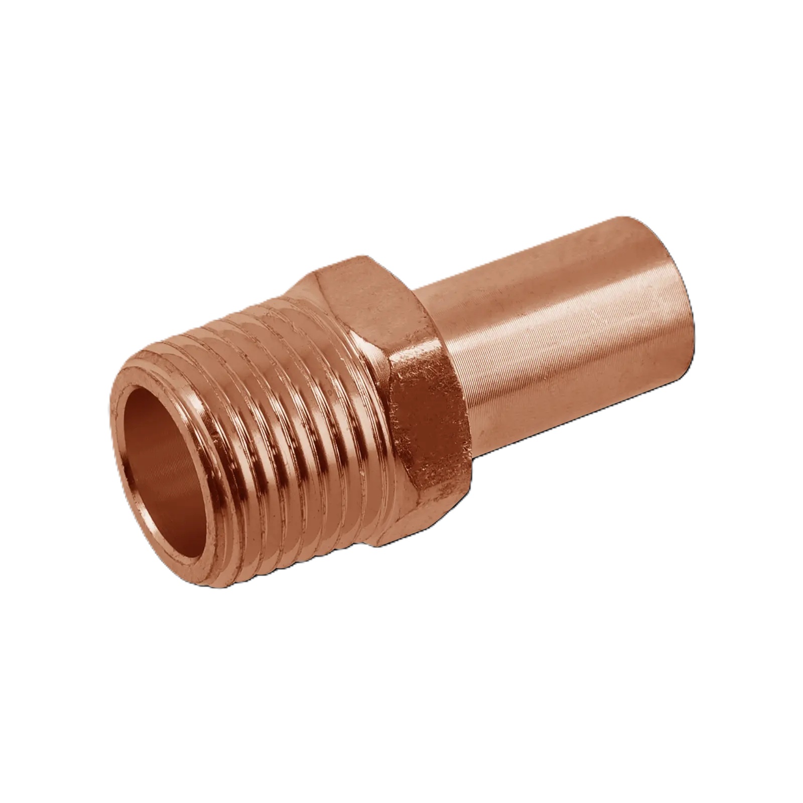 Bonfix 401030 M-press RK-coupleur à eau à emboîtement 1,1/2" filetage extérieur x Ø42 mm