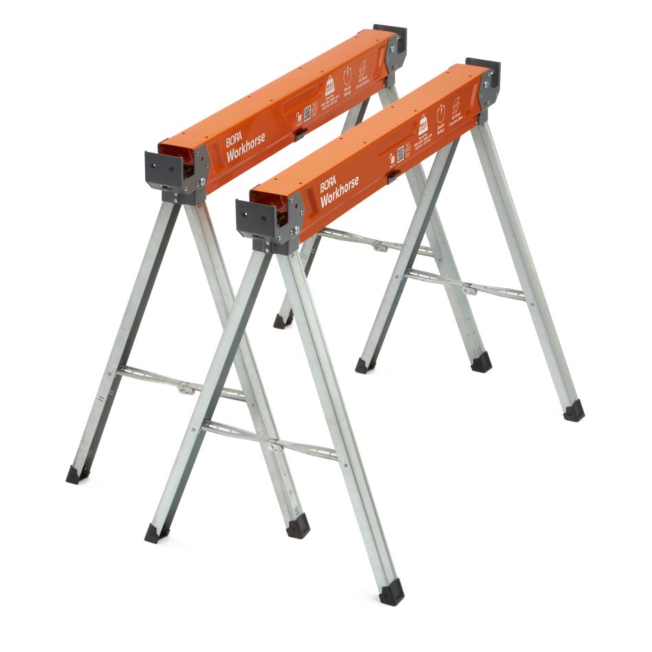Bora PM-3350T Chevalet de scie pliant Workhorse - 2 pièces