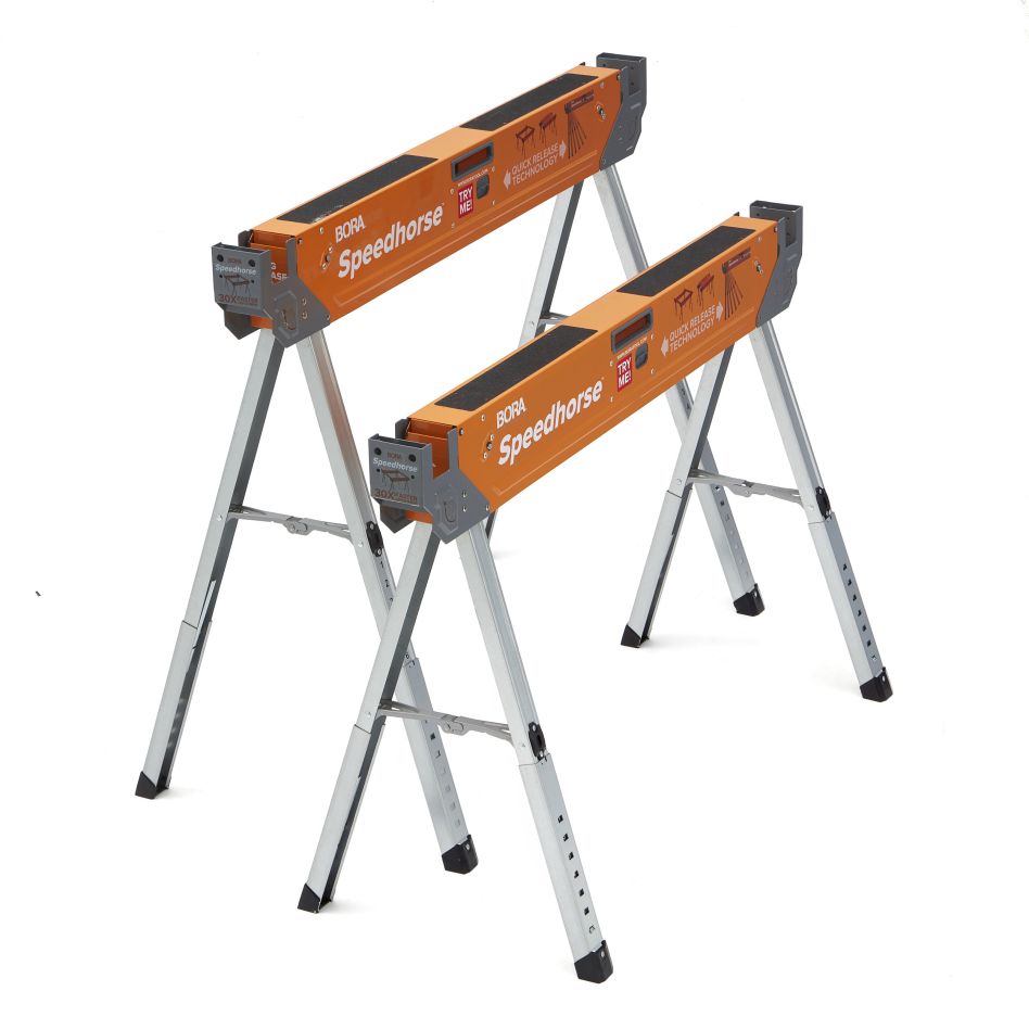 Bora PM-4500T Chevalet de scie réglable Speedhorse - 2 pièces
