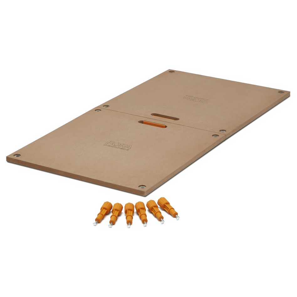 Bora CT22N Plan de travail Centipede - 600 x 1200mm - Plat