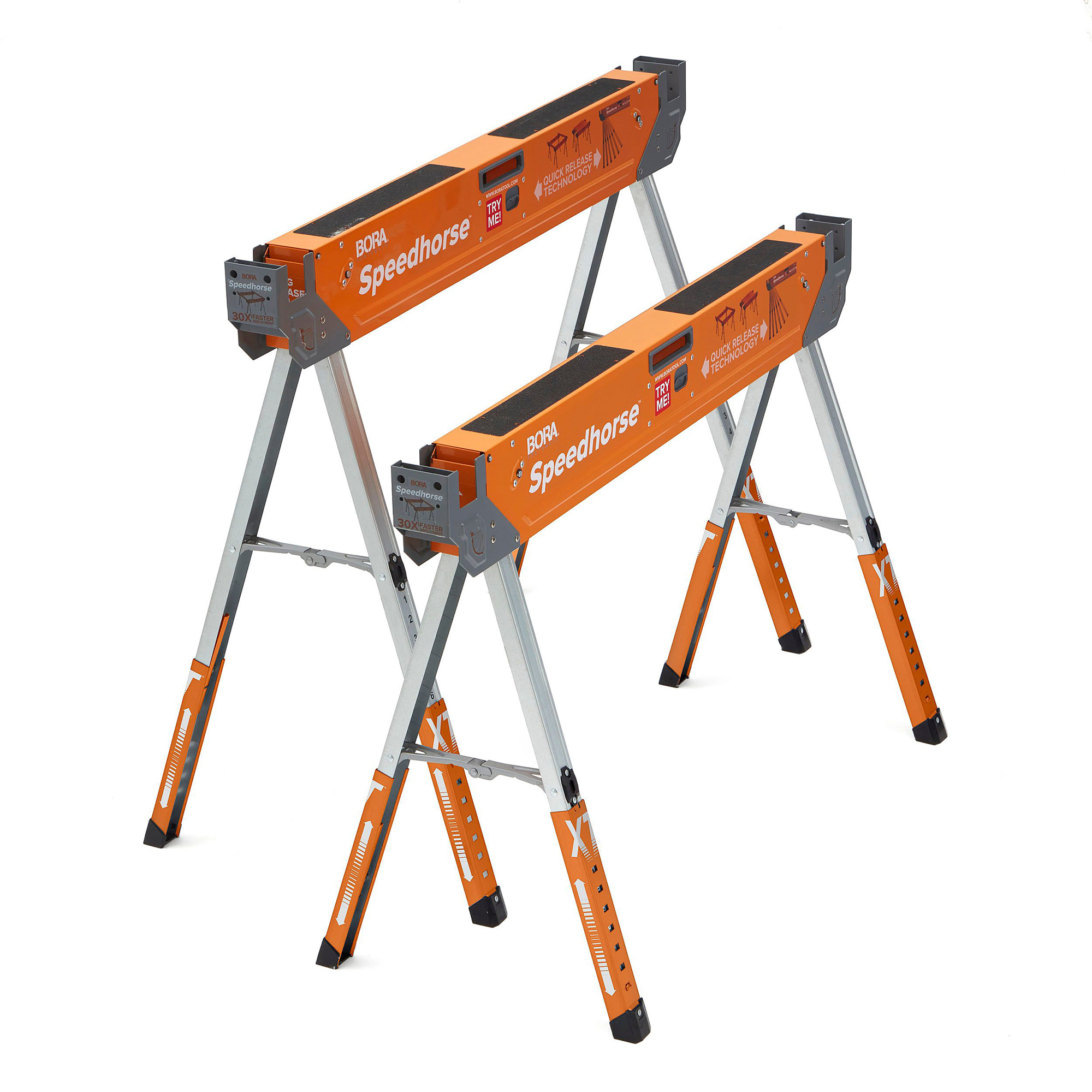 Bora BR-PM-4550-T Chevalet de scie réglable XT 2 pièces