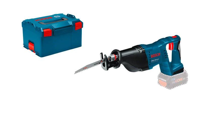 Bosch Bleu 060164J007 GSA18V-Li Scie sabre sans fil 18V dans coffret