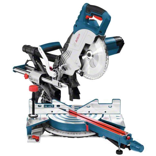 Bosch Bleu 0601B19100 GCM 8 SJL Aspiration de la poussière de la scie à panneaux 216 mm 1600 watts