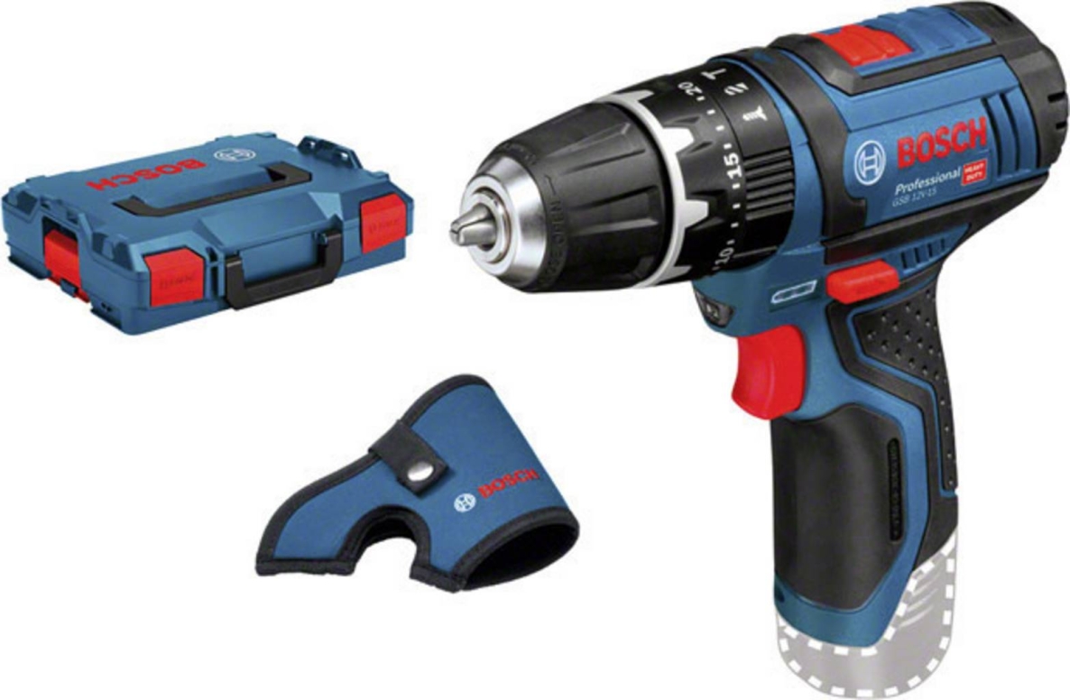 Bosch Bleu 06019B690E GSB 12V-15 marteau perforateur sans fil 12V sans batteries et chargeur en L-Boxx