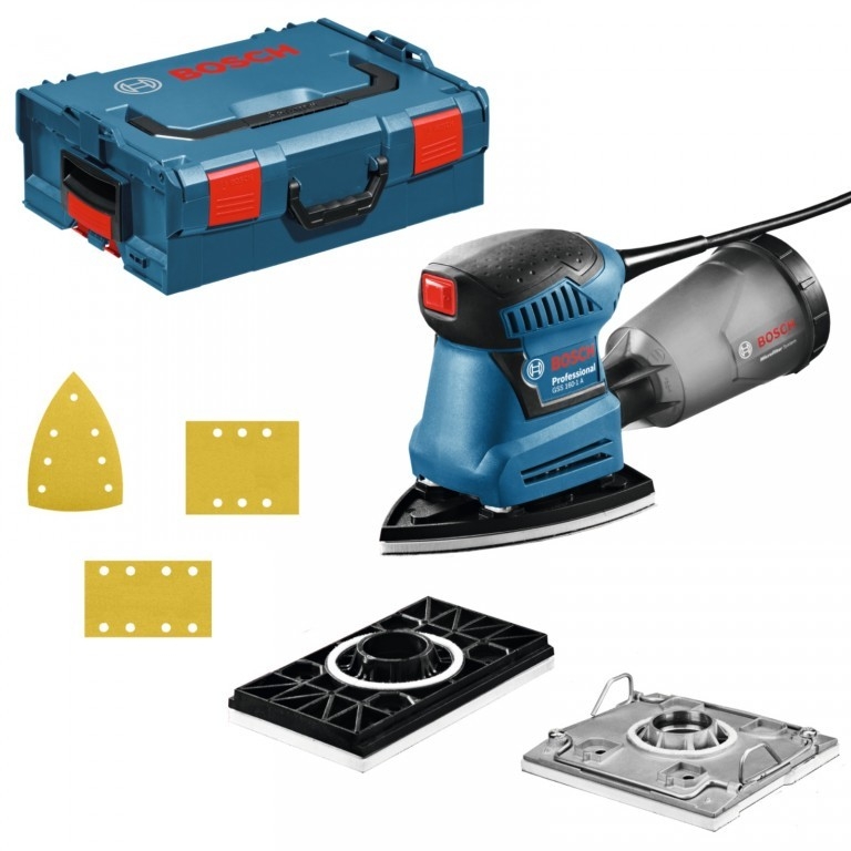 Bosch Bleu 06012A2300 GSS 160 ponceuse multiple 3 en 1 en L-Boxx
