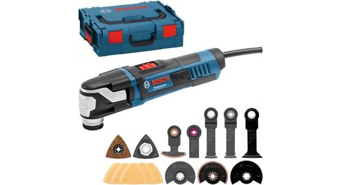 Bosch Bleu 0601231101 GOP 55-36 Outil multifonctions 550 watt dans L-Boxx