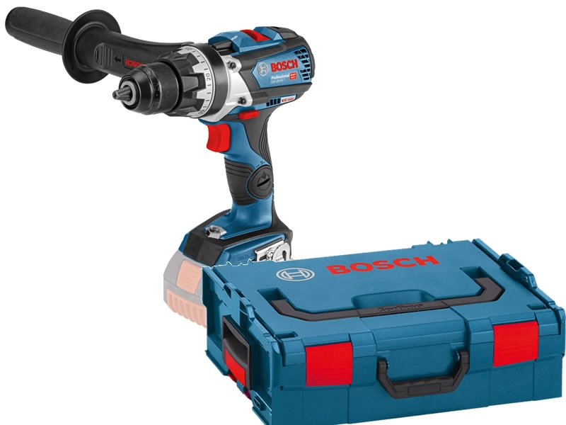 Bosch Bleu 06019G030A Perceuse-visseuse à percussion GSB 18V-110 C dans L-Boxx