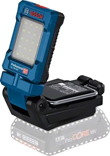 Bosch Bleu 0601443600 GLI 18V-800 Lampe de chantier professionnelle 18V sans batterie ni chargeur