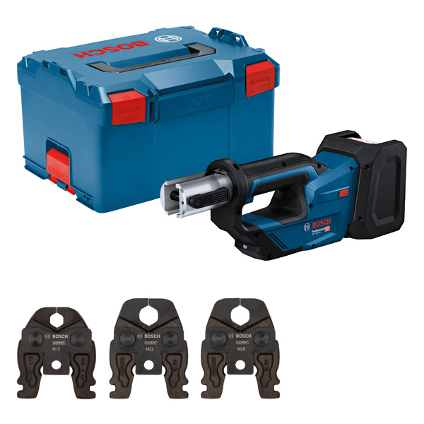 Bosch Bleu 06019M2001 GPT 18V-19 Battery Bar Compact Set M15-22-28 excl. Battery and Charger in L-Boxx