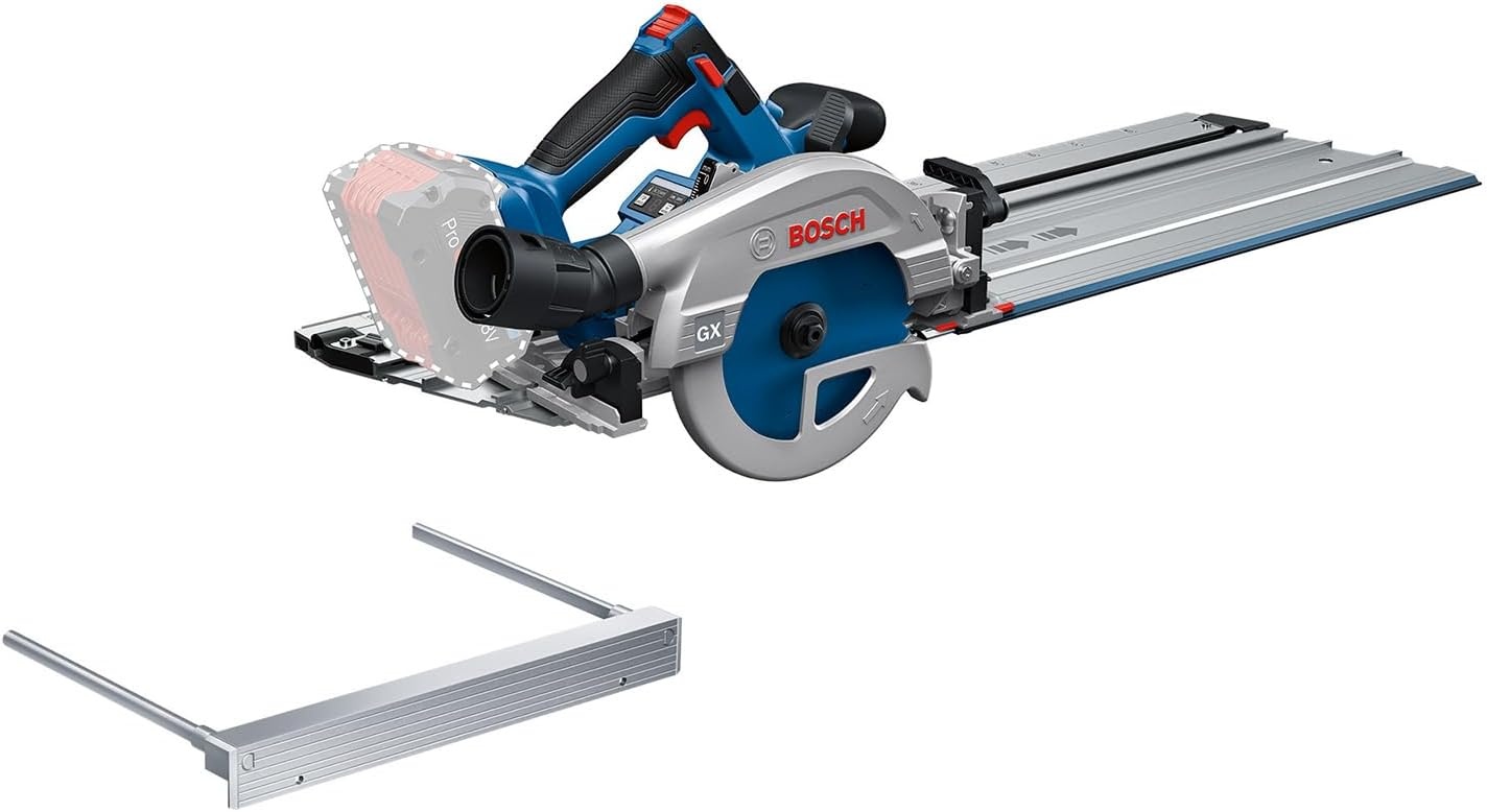 Bosch Bleu 06016C1003 GKS18V-57-2 GX Scie circulaire 18 volts hors batteries et chargeur