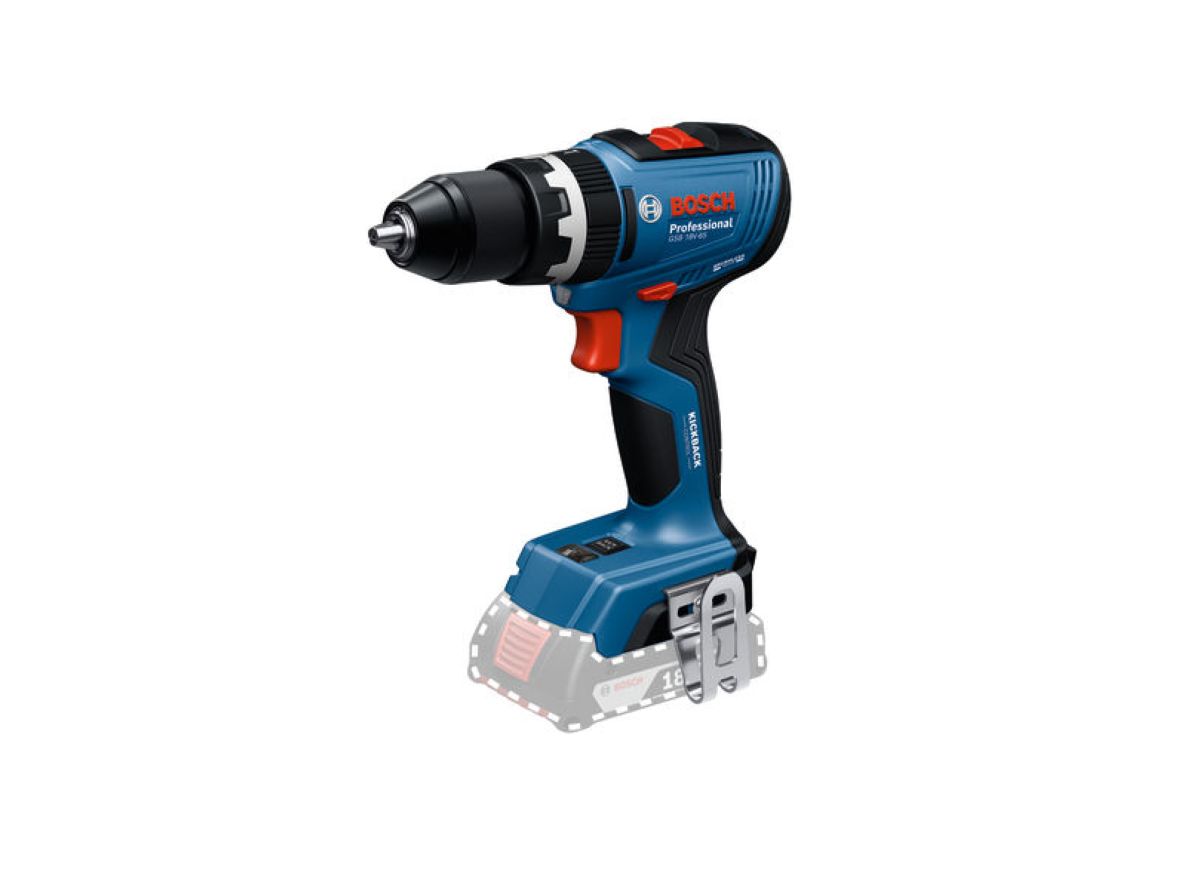 Bosch Bleu 06019N3300 GSB 18V-65 Perceuse à percussion sans fil sans les batteries et le chargeur dans la boîte