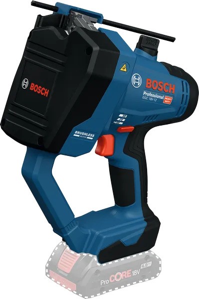 Bosch Bleu 06019M8000 GGC 18V-12 Coupe-boutures professionnel sans fil 18V sans batteries et chargeur