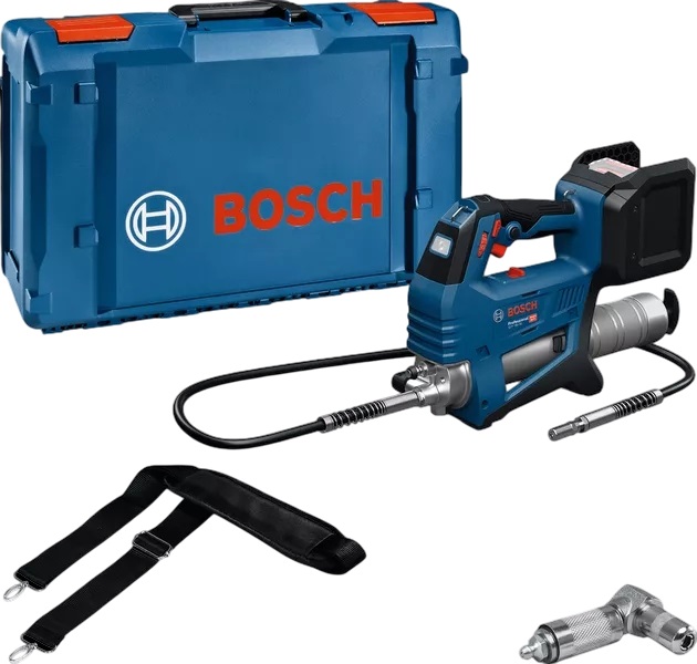 Bosch Bleu 06019N6001 Pistolet à graisse sans fil GFP 18V-35 sans batterie ni chargeur en XL-BOXX