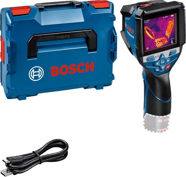 Bosch Bleu 0601083508 Caméra thermique GTC 600 C sans batteries ni chargeur en L-BOXX
