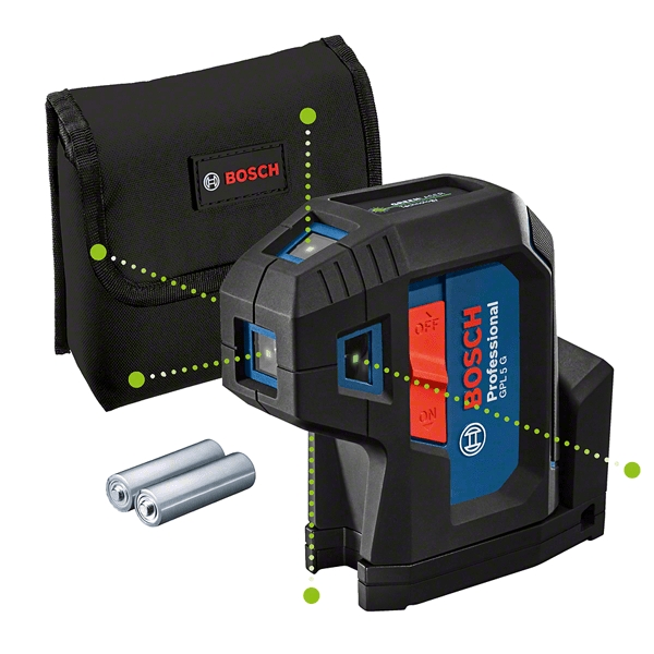 Bosch Bleu 0601066P00 Laser points vert GPL 5 G