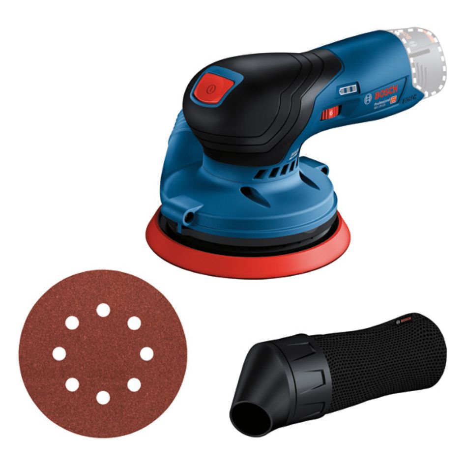 Bosch Bleu 0601372101 GEX 12V-125 Ponceuse excentrique professionnelle 125mm 12V hors batteries