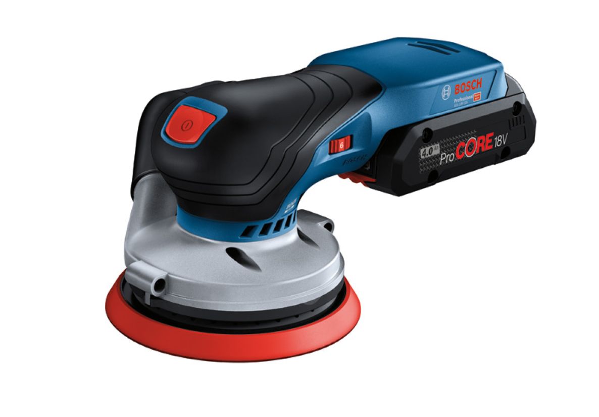 Bosch Bleu 0601372201 GEX 18V-125 Ponceuse excentrique professionnelle 125mm 18V sans batterie