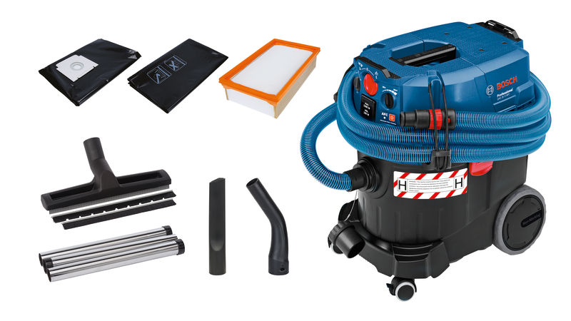 Bosch Bleu 06019C36W0 GAS 35 H Ensemble aspirateur AFC