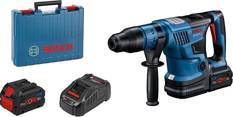 Bosch Bleu 0611915003 GBH 18V-36 C Marteau combiné professionnel 7J SDS-max 18V 5.5Ah ProCore