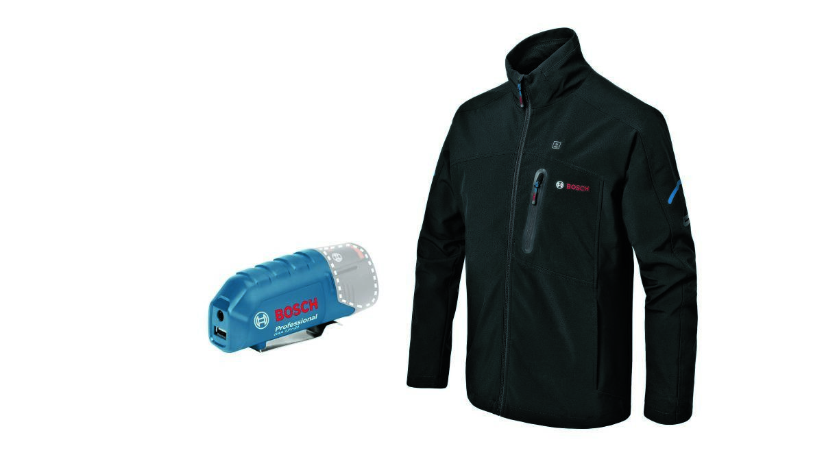 Bosch Bleu 06188000E2 GHJ 12+18V XA 3XL Veste chauffante à batterie excl. batteries et chargeur