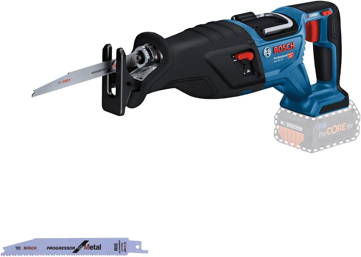 Bosch Bleu 06016C0000 GSA 18V-28 scie copro sans fil 18 Volt excluant batteries et chargeur