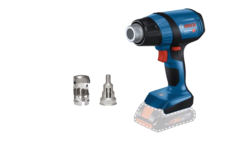 Bosch Bleu 06012A6500 GHG 18V-50 Pistolet à air chaud professionnel sans fil 18V sans batteries ni chargeur