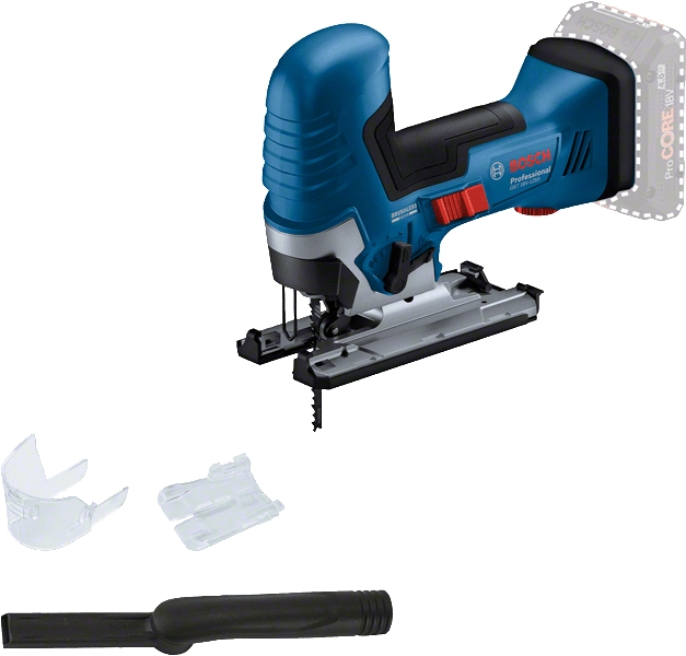 Bosch Bleu 06015B2001 GST 18V-125 S Scie sauteuse professionnelle 18V hors batteries et chargeur