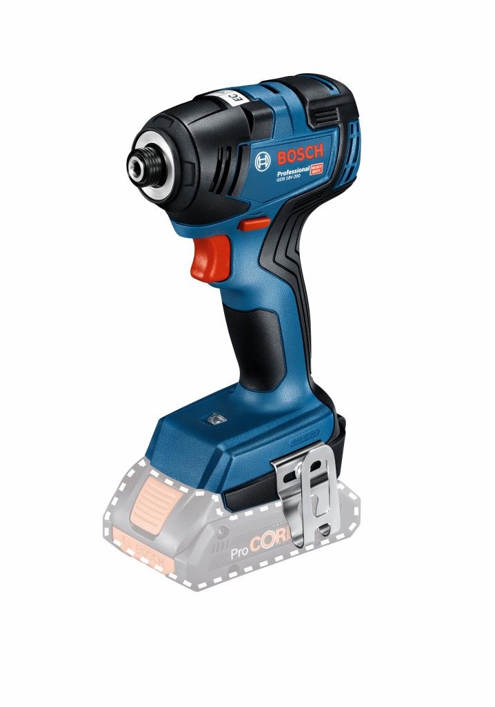 Bosch Bleu 06019J2105 GDR 18V-200 visseuse à choc sans fil 18 volts hors batteries et chargeur