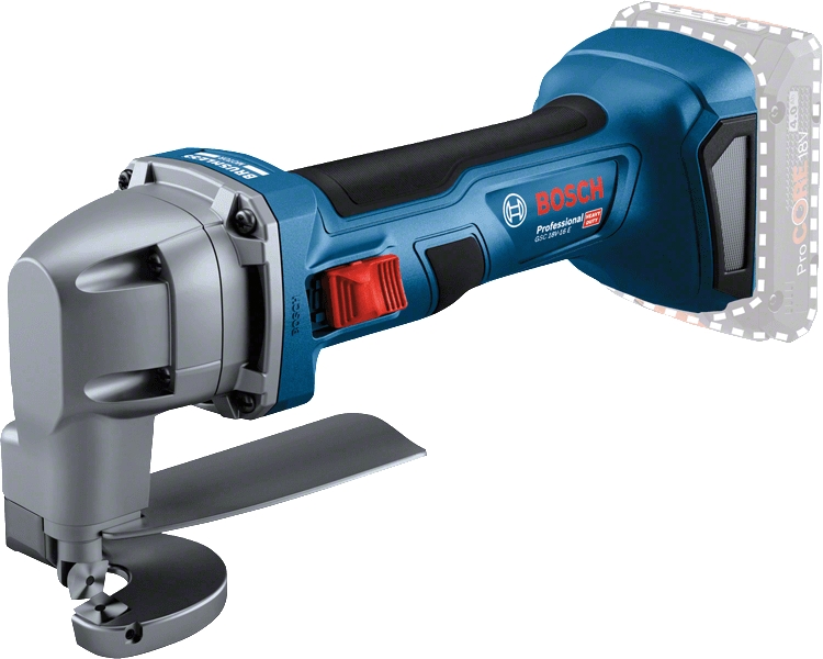 Bosch Bleu 0601926300 GSC 18V-16 E Cisailles à batterie 18 volts Excl. batteries et chargeur