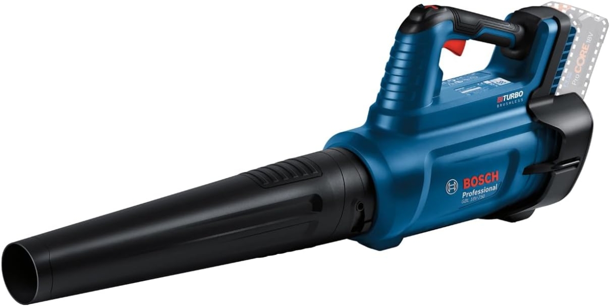 Bosch Bleu 06008D2000 GBL 18V-750 Souffleur de feuilles professionnel sans fil 18V sans batteries ni chargeur