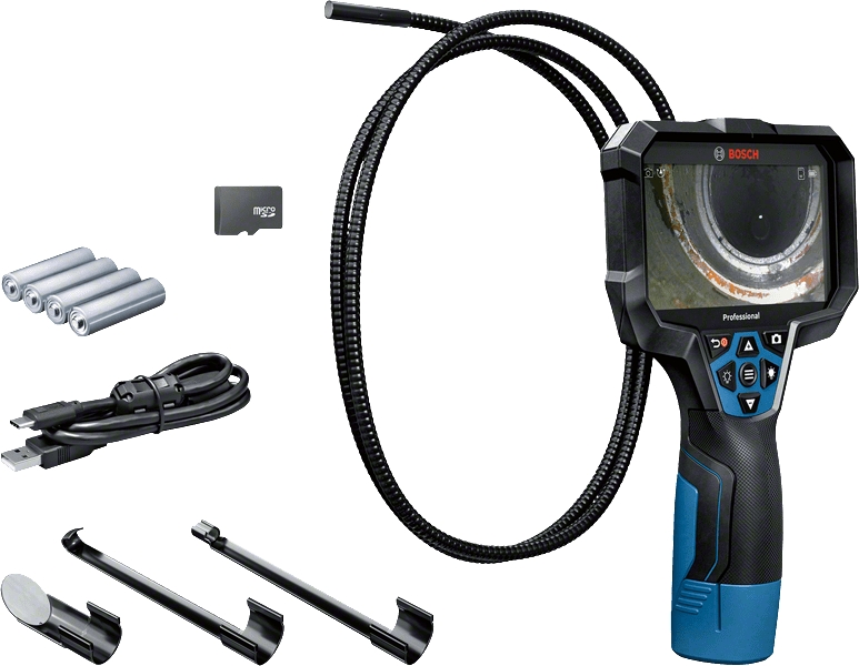 Bosch Bleu 0601241400 GIC 12V-5-27 C Caméra d'inspection professionnelle