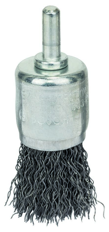 Bosch Bleu Accessoires 1609200269 Brosse 25 mm ondulée 6 mm arbre