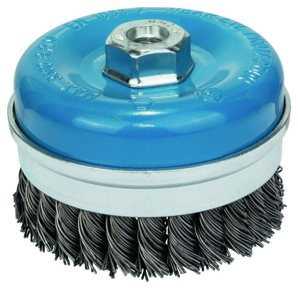 Bosch Bleu Accessoires 1608614002 Brosse métallique 100 mm, tressée M14