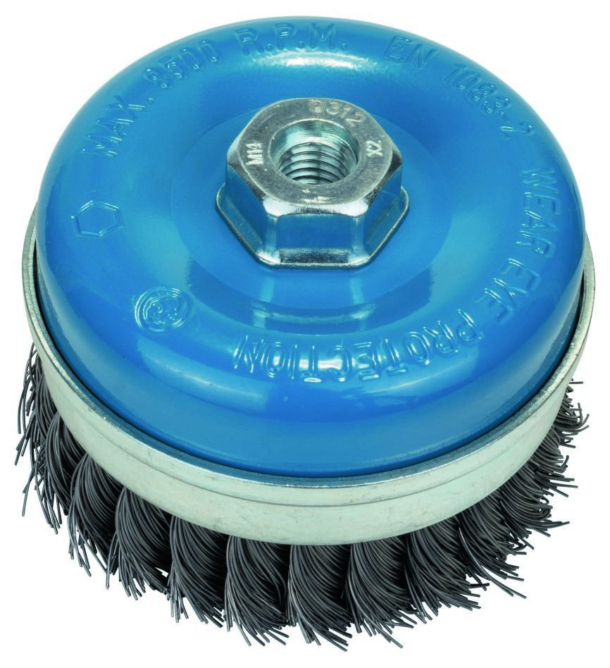 Bosch Bleu Accessoires 2608622010 Brosse métallique 100 mm, tressée M14