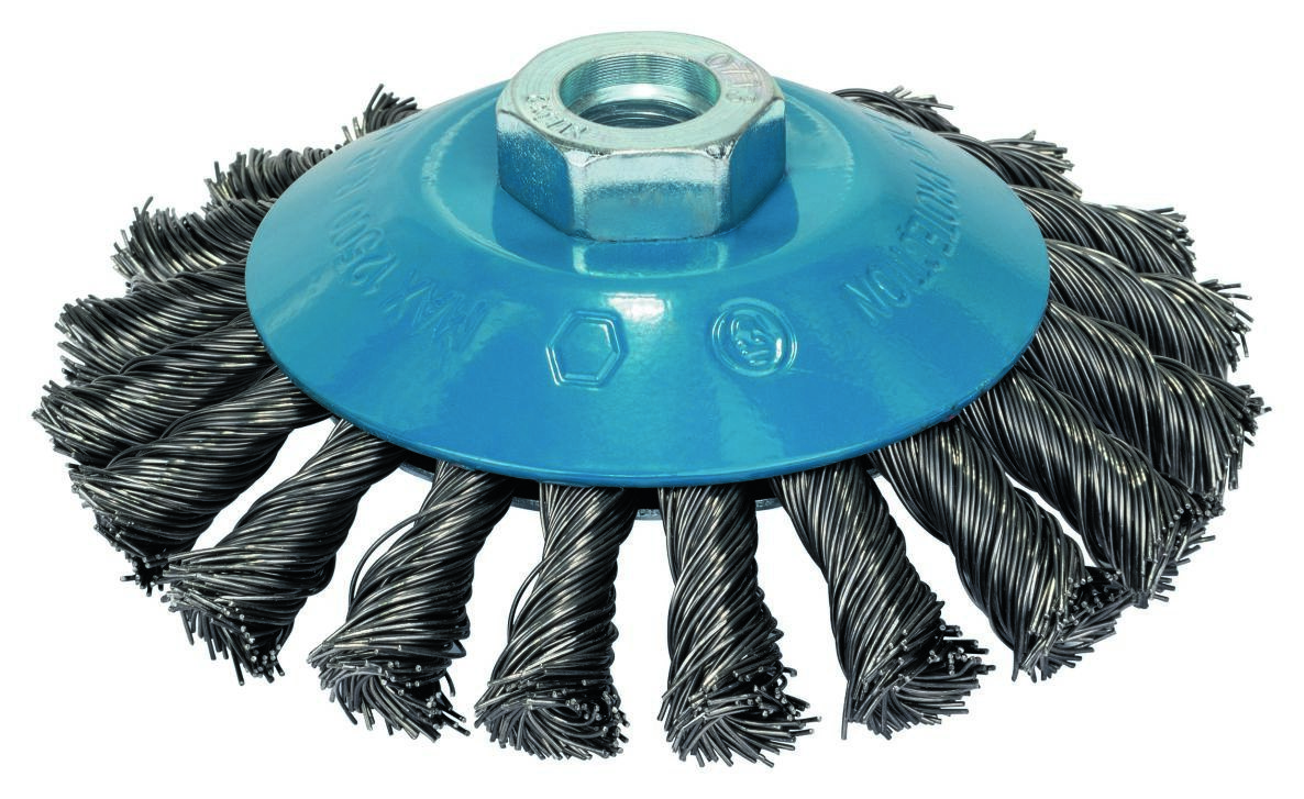 Bosch Bleu Accessoires 2608622058 Brosse conique 115 mm tressée M14