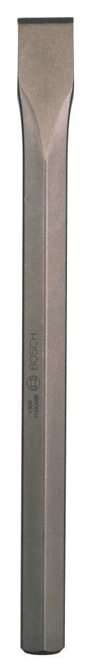 Bosch Bleu Accessoires 2608690108 Ciseau plat à tige hexagonale de 28 mm 400 x 36 mm