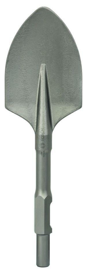 Bosch Bleu Accessoires 2608690110 Ciseau à bêche 30mm hexagonal Largeur 135mm