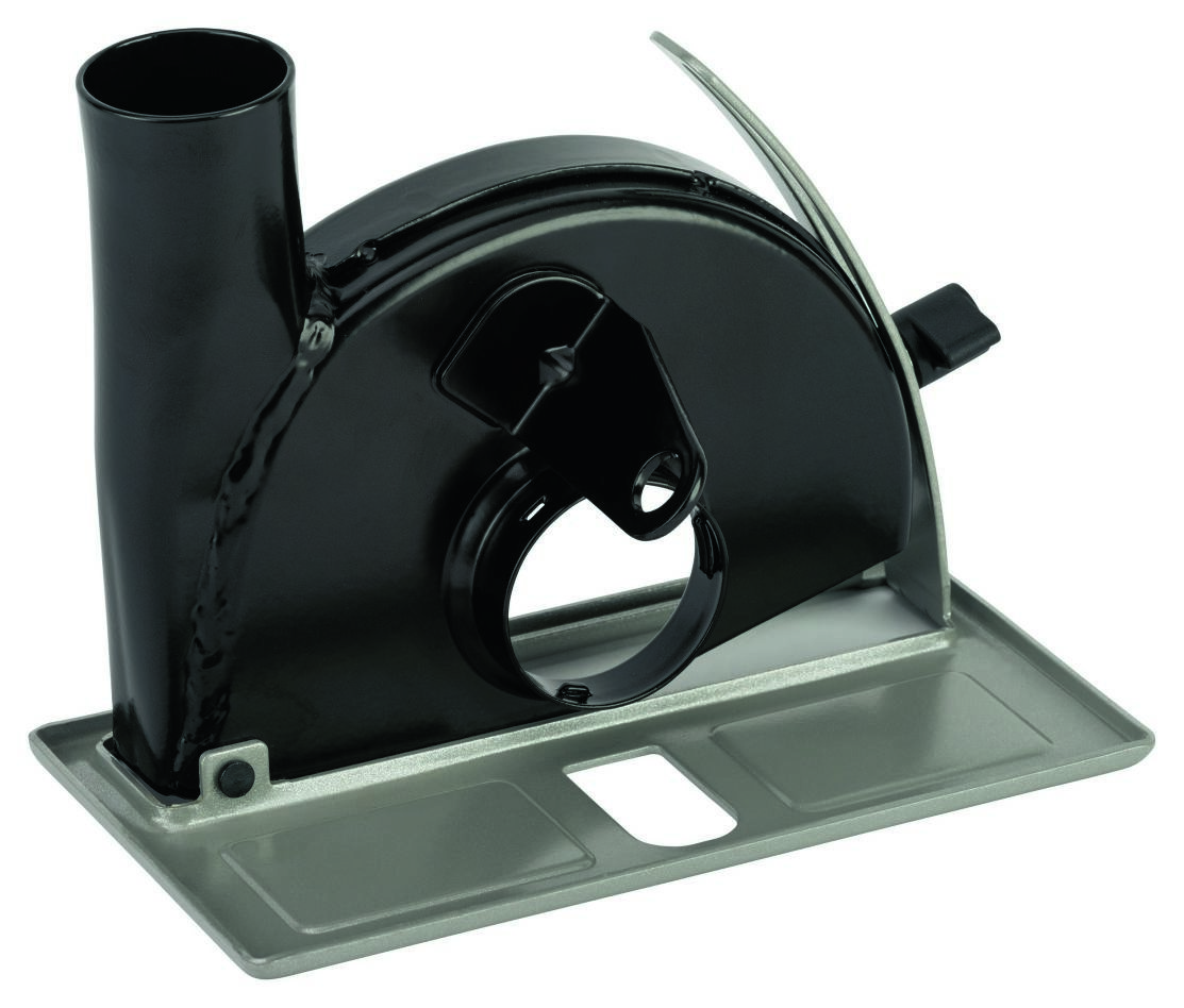 Bosch Bleu Accessoires 1619P06514 Hotte d'aspiration avec raccord d'aspiration pour la coupe GWS, 115-125 mm