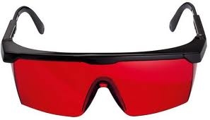 Bosch Bleu Accessoires 1608M0005B Lunettes anti-lasers (rouge)