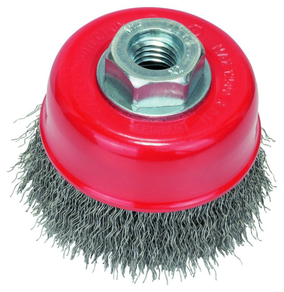 Bosch Bleu Accessoires 2608622098 Brosse métallique 70 mm ondulée M14