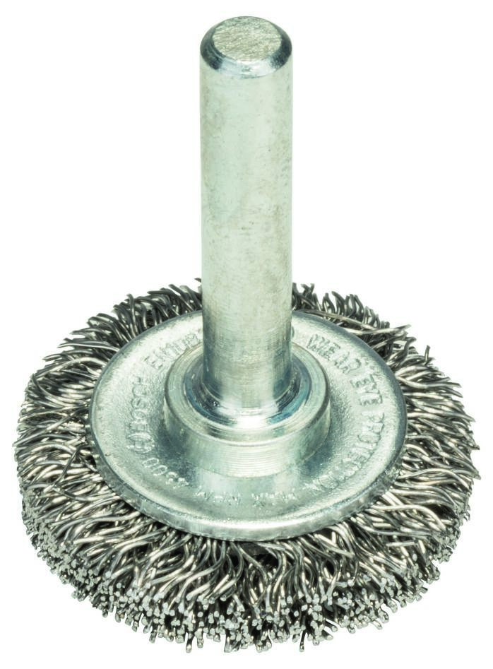 Bosch Bleu Accessoires 2608622119 Brosse à disques 30 mm ondulée tige de 6 mm Inox
