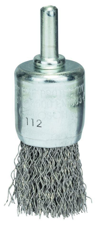 Bosch Bleu Accessoires 2608622127 Brosse 25 mm ondulée 6 mm arbre Inox