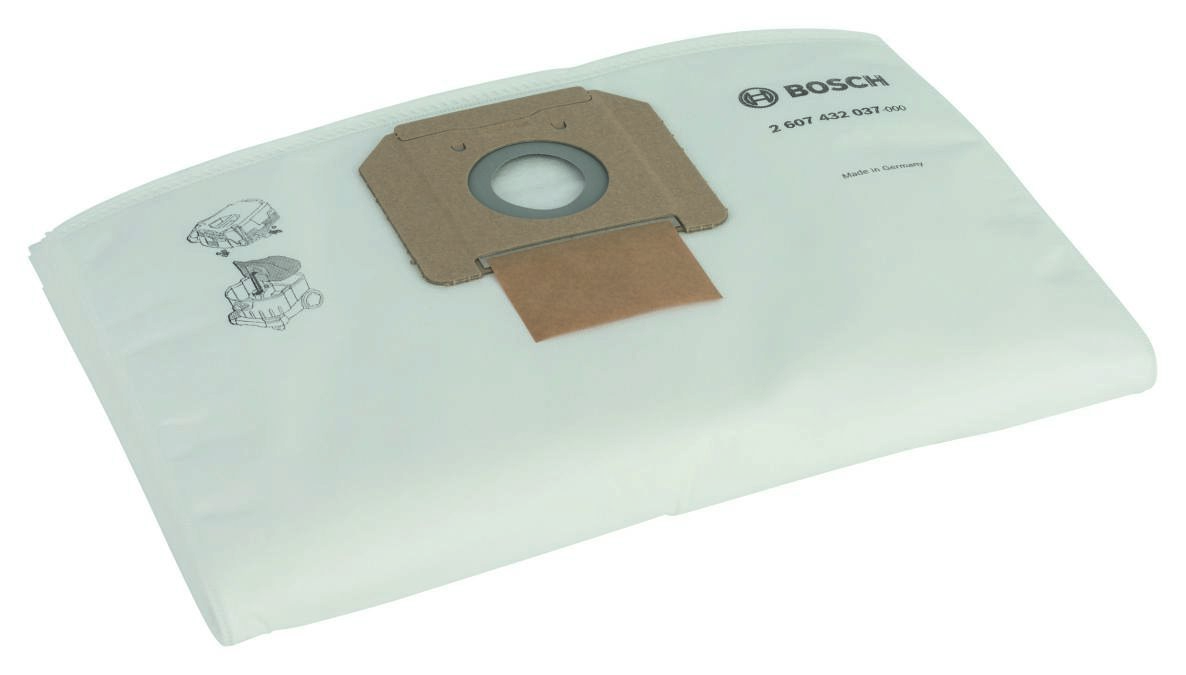 Bosch Bleu Accessoires 2607432037 Sac filtrant non tissé 5 pièces GAS35