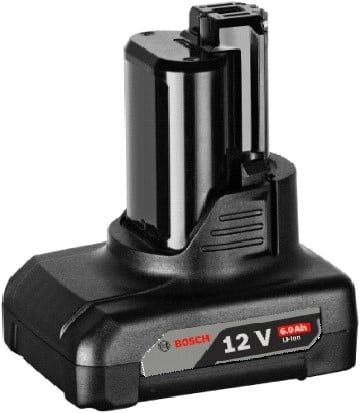 Bosch Bleu Accessoires 1600A00X7H Batterie GBA 12 V 6,0 Ah Professionnel