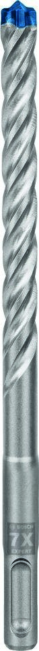 Bosch Bleu Accessoires 2608900097 Expert SDS plus-7X foret marteau 10 x 100 x 165 mm