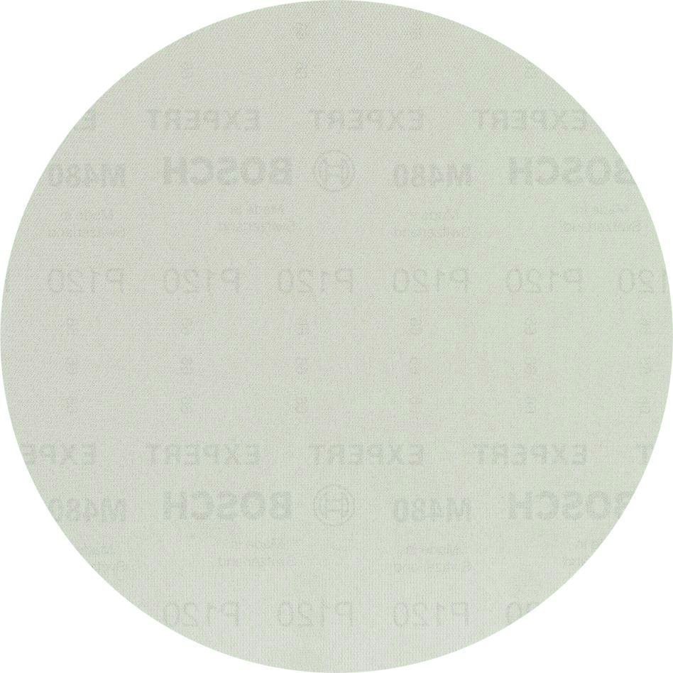 Bosch Bleu Accessoires 2608900709 Filet de ponçage Expert M480 pour ponceuses de cloisons sèches 225 mm, K120, 25 pièces