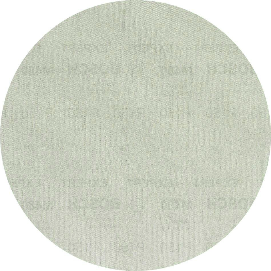 Bosch Bleu Accessoires 2608900710 Filet de ponçage Expert M480 pour ponceuses de cloisons sèches 225 mm, K150, 25 pièces