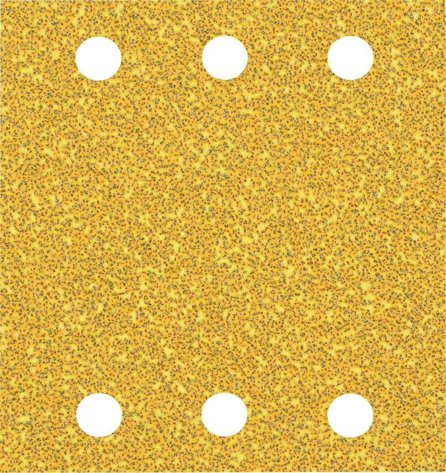 Bosch Bleu Accessoires 2608900890 Expert C470 Papier de verre à 6 trous 115 x 107 mm, K40 10 pièces